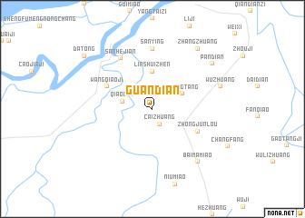 map of Guandian