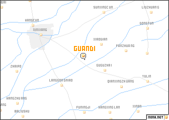 map of Guandi