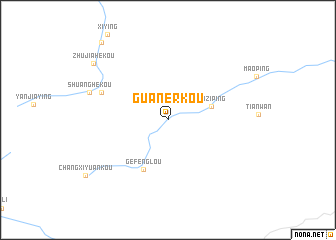 map of Guan\