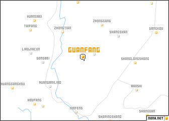 map of Guanfang