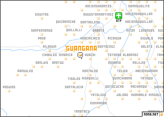 map of Guangana