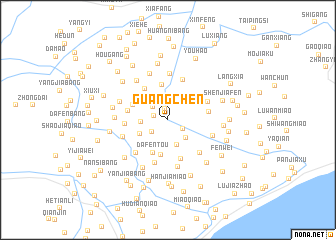 map of Guangchen