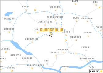 map of Guangfulin