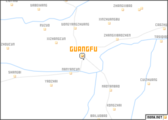 map of Guangfu