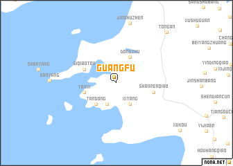 map of Guangfu