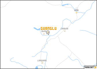 map of Guanglu