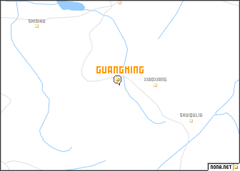 map of Guangming