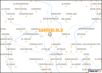 map of Guangololo