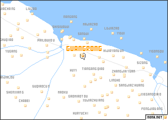 map of Guangrong