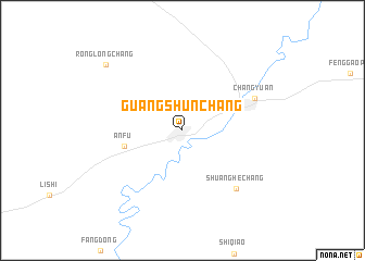 map of Guangshunchang