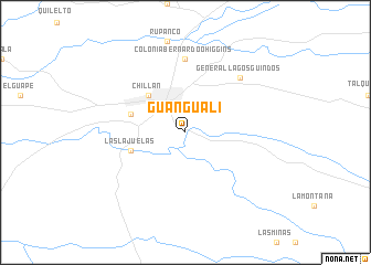 map of Guangualí