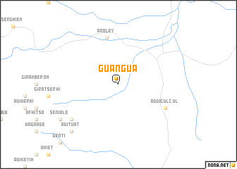 map of Guangua