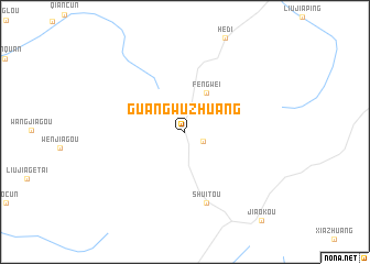 map of Guangwuzhuang