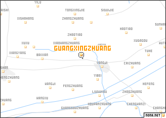 map of Guangxingzhuang