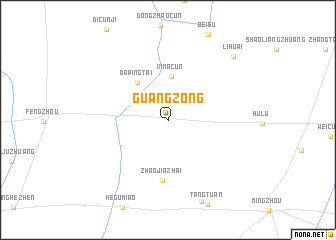 map of Guangzong