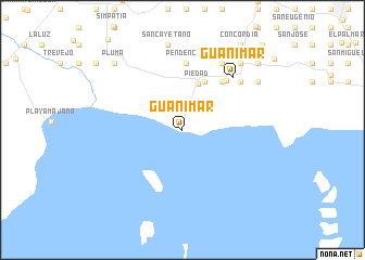 map of Guanímar