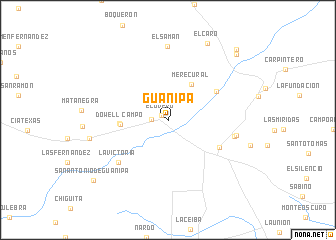 map of Guanipa