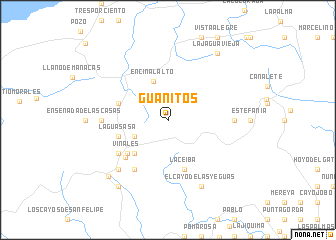 map of Guanitos