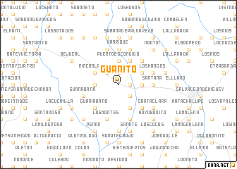 map of Guanito