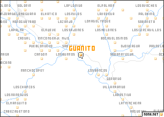 map of Guanito