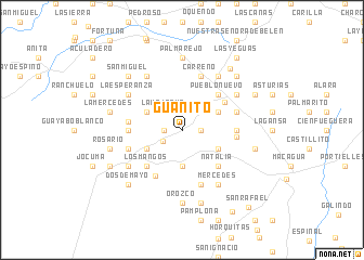 map of Guanito