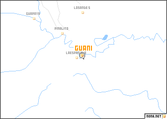 map of Guani