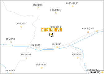 map of Guanjiaya