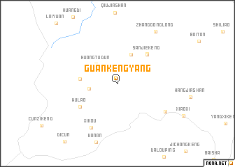 map of Guankengyang