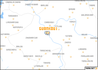 map of Guankou