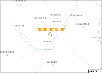 map of Guanliangjiao