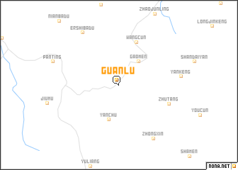 map of Guanlu