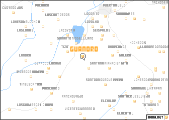 map of Guanoro