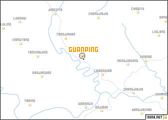 map of Guanping