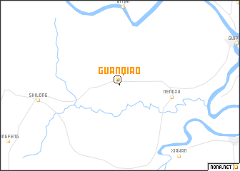 map of Guanqiao