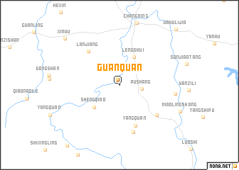 map of Guanquan