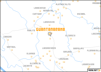 map of Guantanarama