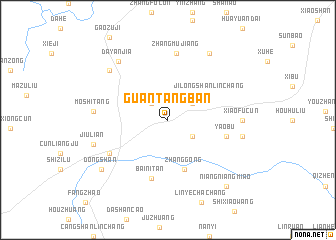 map of Guantangban