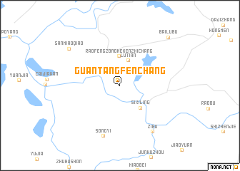 map of Guantangfenchang