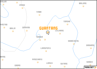 map of Guantang