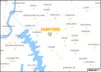 map of Guantang