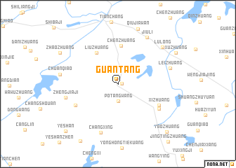 map of Guantang