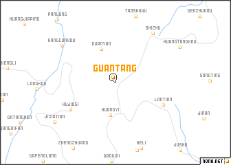 map of Guantang