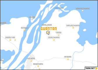 map of Guantan