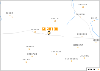 map of Guantou
