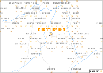 map of Guantugsumo