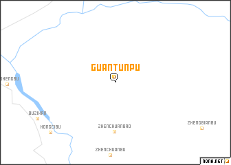 map of Guantunpu