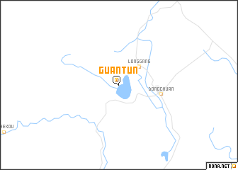 map of Guantun