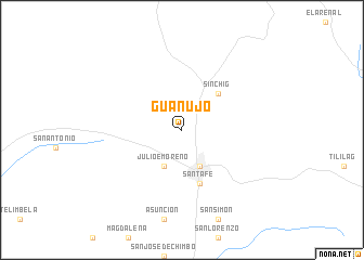 map of Guanujo