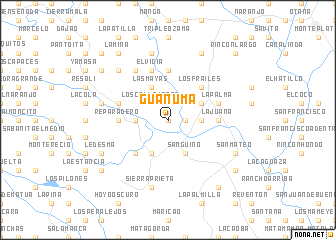 map of Guanuma