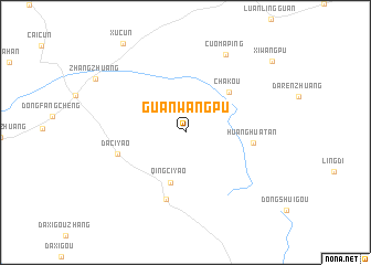 map of Guanwangpu